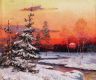 Клевер Ю.Ю. Зимний пейзаж. 1881